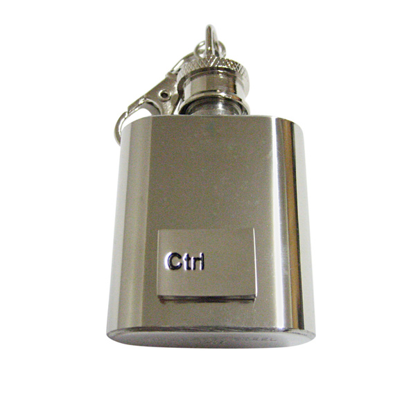 Ctrl Keyboard Keychain Flask - Picture 1 of 1